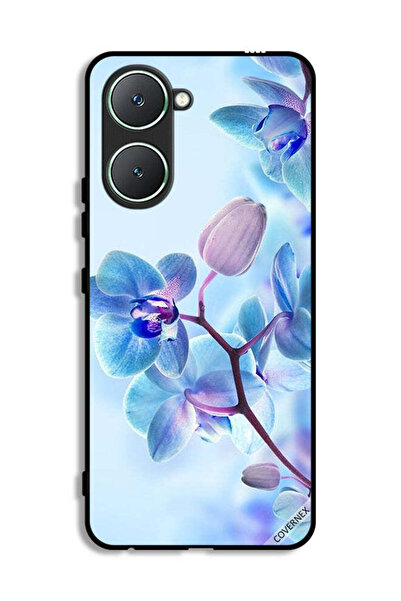 Covernex غطاء حماية لهاتف Vivo Y03 4G بنقشة زهور الأوركيد