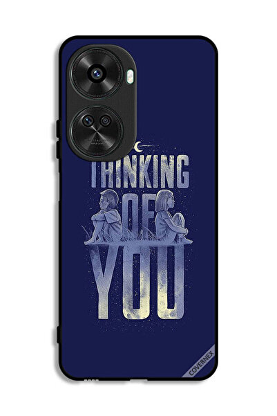 Covernex غطاء حماية لهاتف هواوي نوفا 12 SE "أفكر فيك"