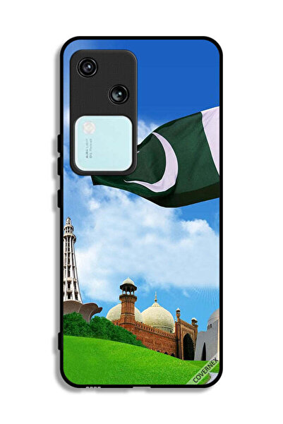 Covernex غطاء حماية لجهاز Vivo V30 5G باللون الأخضر الباكستاني
