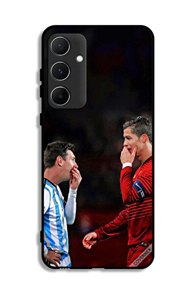 Covernex غطاء حماية لهاتف سامسونج جالاكسي A55 5G رونالدو وميسي في إطار واحد