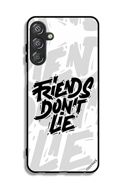 Covernex غطاء حماية لهاتف سامسونج جالاكسي M15 5G بطبعة "أصدقاء الخط لا يكذبون"