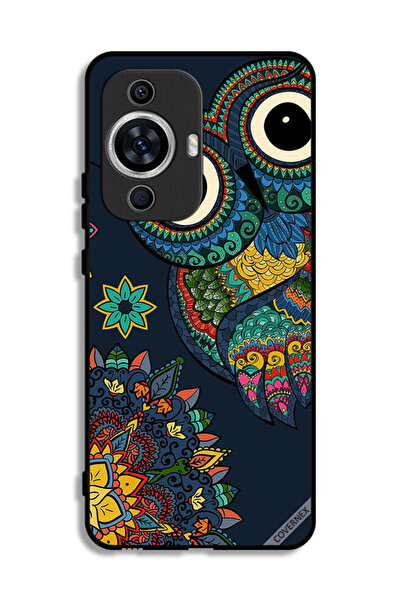 Covernex غطاء حماية لهاتف هواوي نوفا 11 بتصميم بومة زهرية