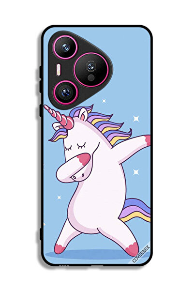 Covernex غطاء حماية لهاتف هواوي بيورا 70 بتصميم وحيد القرن