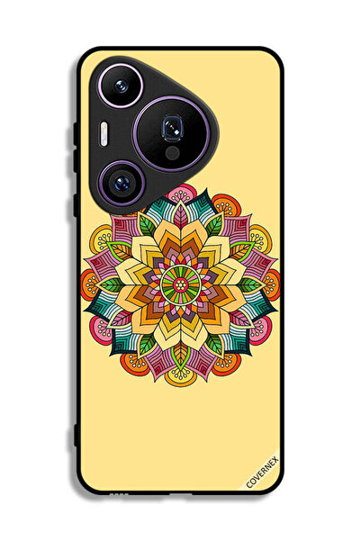 Covernex غطاء حماية لهاتف هواوي بيورا 70 برو بنمط ماندالا دائري