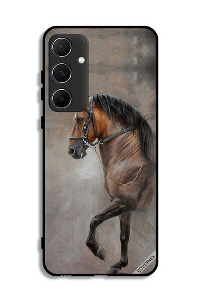 Covernex غطاء حماية لهاتف سامسونج جالاكسي A55 5G، صورة حصان عتيقة