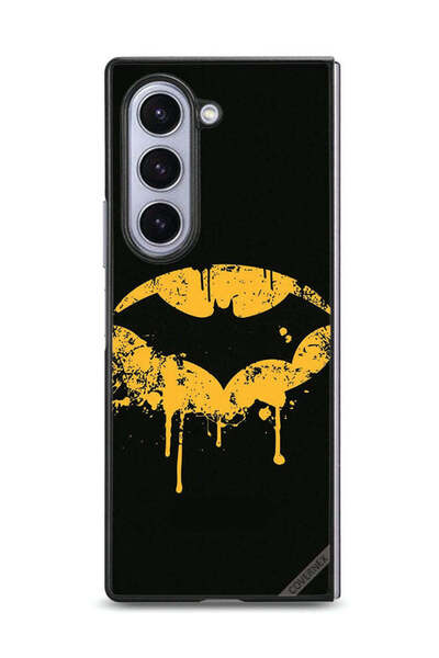 Covernex غطاء حماية لهاتف سامسونج جالاكسي زد فولد 6 بتصميم باتمان المتقطر