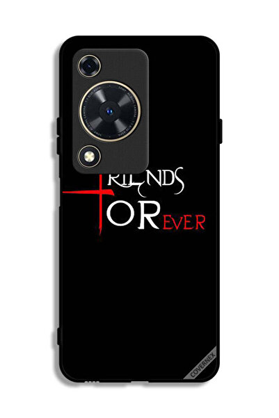 Covernex غطاء حماية لهاتف هواوي إنجوي 70 - أصدقاء للأبد