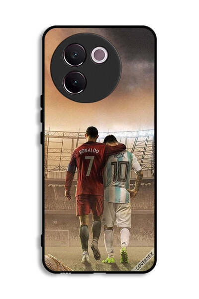 Covernex غطاء حماية لهاتف Vivo V30e 5G لميسي وكريستيانو رونالدو