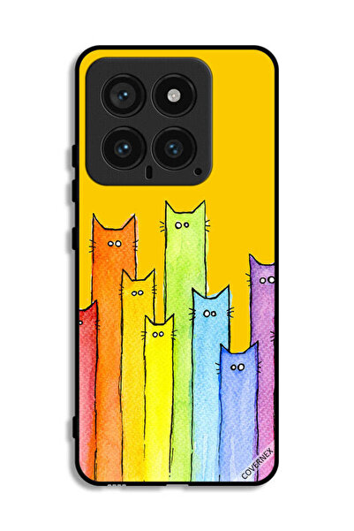 Covernex غطاء حماية لهاتف شاومي 14 بتصميم دمية قطة