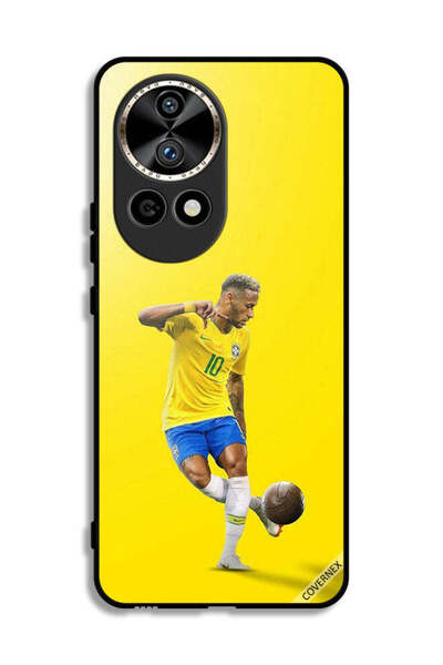 Covernex غطاء حماية لهاتف هواوي نوفا 12 ألترا 5G بتصميم نيمار مع كرة قدم