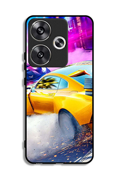 Covernex غطاء حماية لهاتف شاومي ريدمي توربو 3 5G بتصميم سيارة سباق