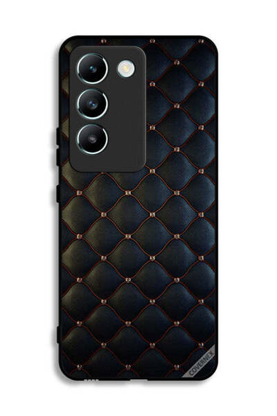 Covernex غطاء حماية لهاتف Vivo Y100 4G بنقشة دبابيس على القماش