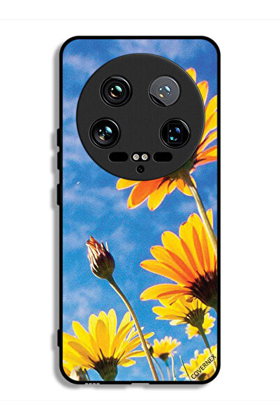 Covernex غطاء حماية فائق لهاتف شاومي 14 بنقشة عباد الشمس