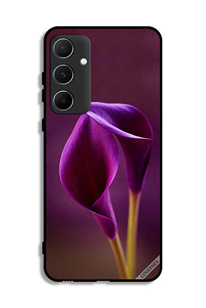 Covernex غطاء حماية لهاتف سامسونج جالاكسي A55 5G بنقشة زهرتين جميلتين