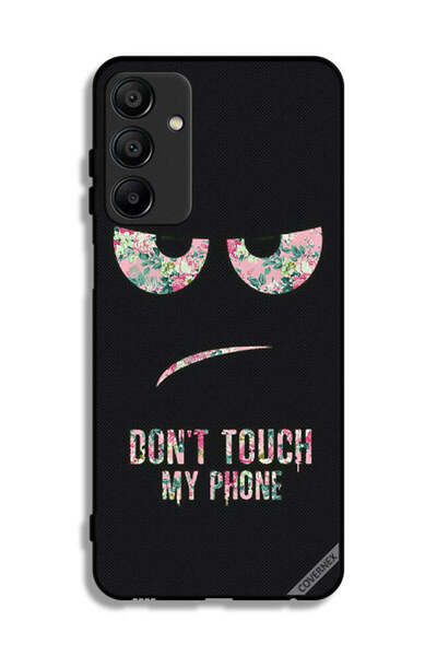 Covernex Samsung Galaxy A15 4G Protective Case Cover Don't Touch My Phone Floral