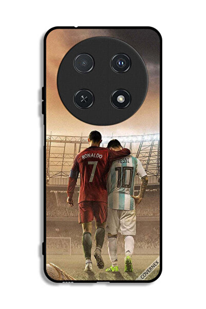 Covernex غطاء حماية لهاتف هواوي نوفا 12i ميسي وكريستيانو رونالدو
