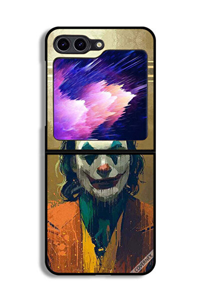Covernex غطاء حماية لهاتف Samsung Galaxy Z Flip6 بتصميم رسمة الجوكر