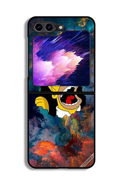 Covernex غطاء حماية لهاتف Samsung Galaxy Z Flip6 Simpson