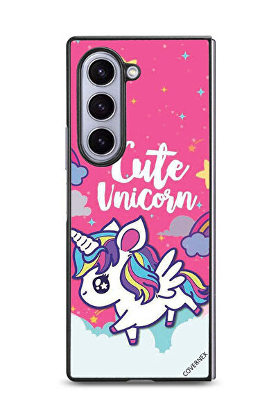 Covernex غطاء حماية لهاتف سامسونج جالاكسي زد فولد 6 - يونيكورن لطيف