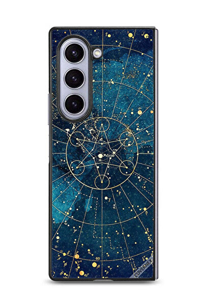 Covernex غطاء حماية لهاتف سامسونج جالاكسي زد فولد 6 بنمط معادلات رياضية