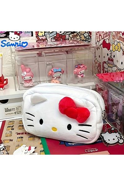 ExtremeGoodShop Hello Kitty Suport pentru stilou de pluș Husă pentru creion