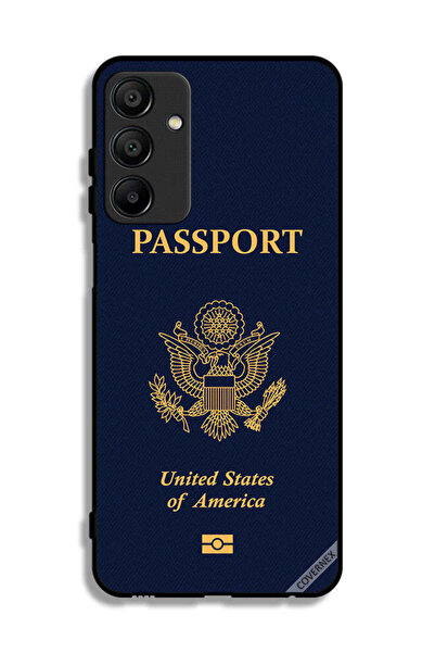 Covernex Samsung Galaxy A15 4G Protective Case Cover Usa Passport Pattern
