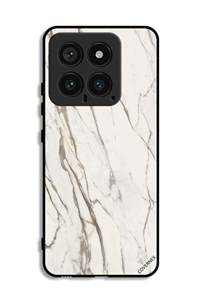 Covernex غطاء حماية لهاتف شاومي 14 بتصميم رخامي