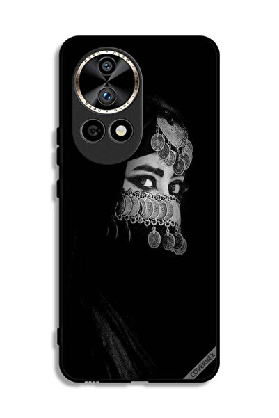 Covernex غطاء حماية لهاتف هواوي نوفا 12 ألترا 5G، فتاة ذات عيون جميلة ووجه مج...