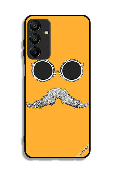 Covernex غطاء حماية لهاتف سامسونج جالاكسي A15 5G برسومات نظارات وشارب