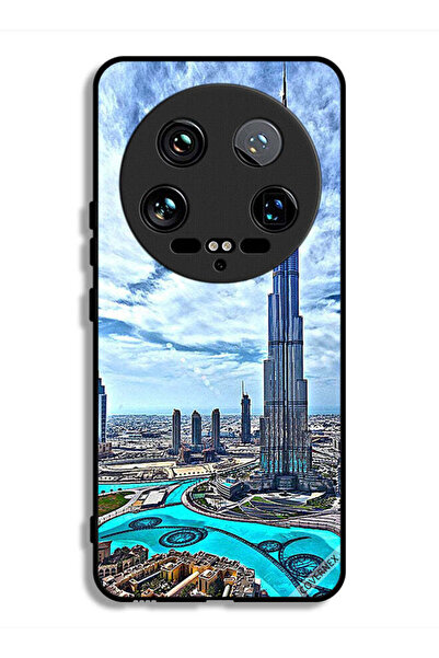 Covernex غطاء حماية فائق لهاتف شاومي 14 - برج خليفة - غيوم تلامس السحاب