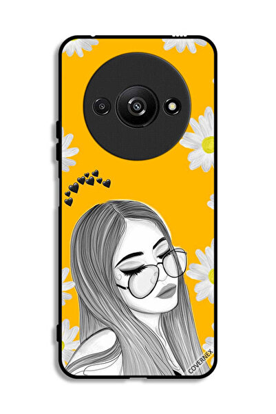 Covernex غطاء حماية شاومي ريدمي A3 4G برسومات فنية لفتاة