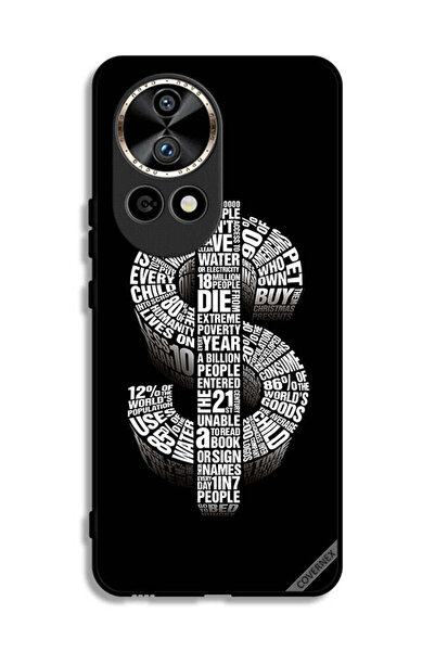 Covernex غطاء حماية لهاتف هواوي نوفا 12 ألترا 5G بطبعة دولار الخط