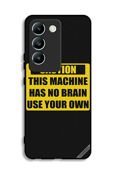 Covernex غطاء حماية لهاتف Vivo Y100 4G تحذير: هذا الجهاز لا يحتوي على دماغ اس...