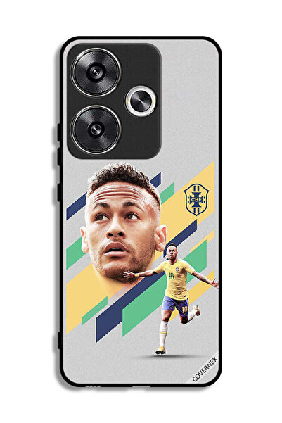 Covernex غطاء حماية لهاتف شاومي ريدمي توربو 3 5G برسومات نيمار