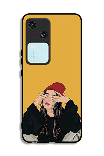 Covernex غطاء حماية Vivo V30 5G برسومات فتاة حزينة