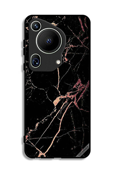 Covernex غطاء حماية لهاتف هواوي بيورا 70 ألترا بنقشة رخامية متشققة