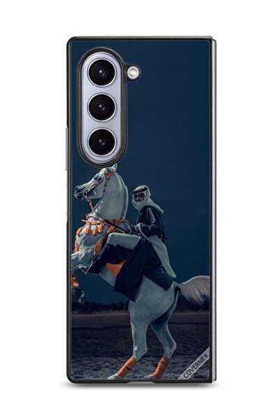 Covernex غطاء حماية لهاتف سامسونج جالاكسي زد فولد 6 - شاب على حصان