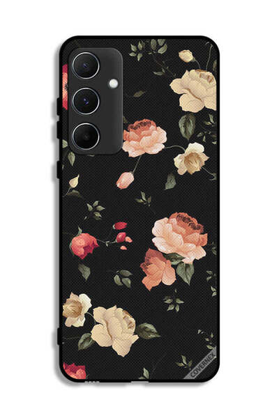Covernex غطاء حماية لهاتف Samsung Galaxy A55 5G بخلفية فنية زهرية