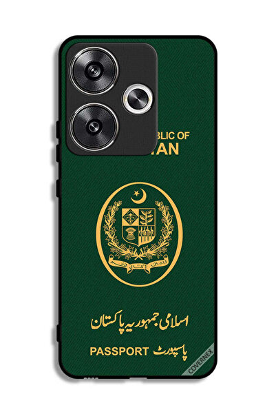 Covernex غطاء حماية لهاتف Xiaomi Redmi Turbo 3 5G بنمط جواز سفر باكستاني