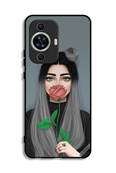 Covernex غطاء حماية لهاتف هواوي نوفا 12 لايت بتصميم فتاة لطيفة