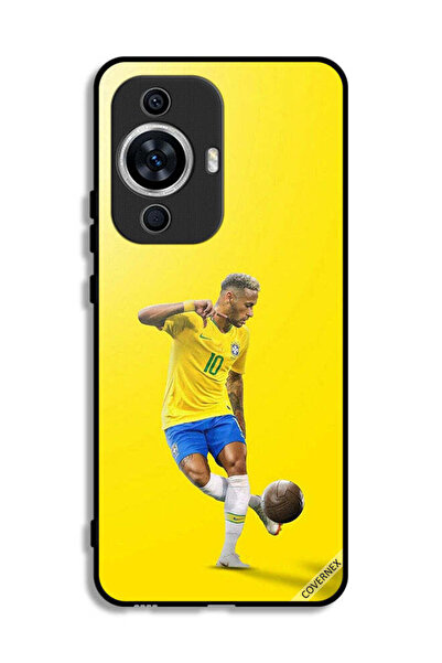 Covernex غطاء حماية لهاتف هواوي نوفا 12 لايت بتصميم نيمار مع كرة قدم