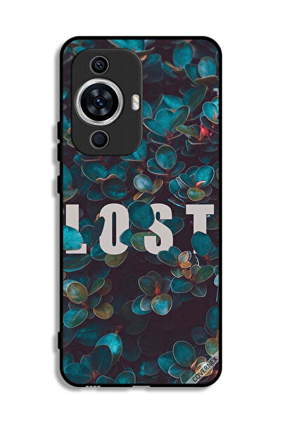 Covernex غطاء حماية لهاتف هواوي نوفا 12 لايت بطبعة أوراق ضائعة