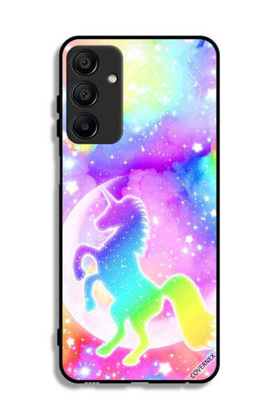 Covernex غطاء حماية لهاتف سامسونج جالاكسي A15 4G بتصميم وحيد القرن بألوان قوس...