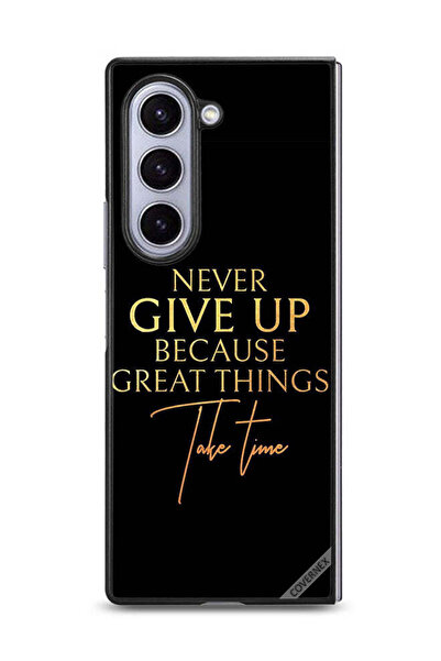 Covernex غطاء حماية لهاتف Samsung Galaxy Z Fold6 لا تستسلم أبدًا لأن الأشياء ...