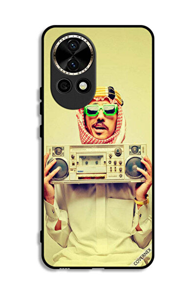 Covernex غطاء حماية لهاتف هواوي نوفا 12 5G يحمل جهاز موسيقى عتيق