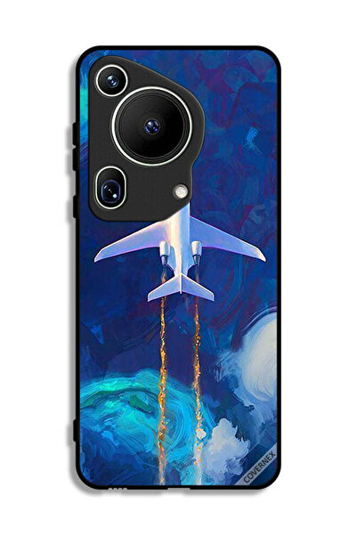 Covernex غطاء حماية لهاتف هواوي بيورا 70 ألترا بتصميم طائرة