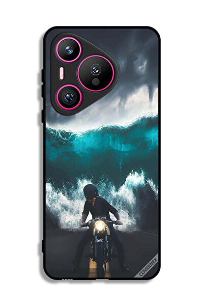 Covernex غطاء حماية لهاتف هواوي بيورا 70 بتصميم موجة مائية