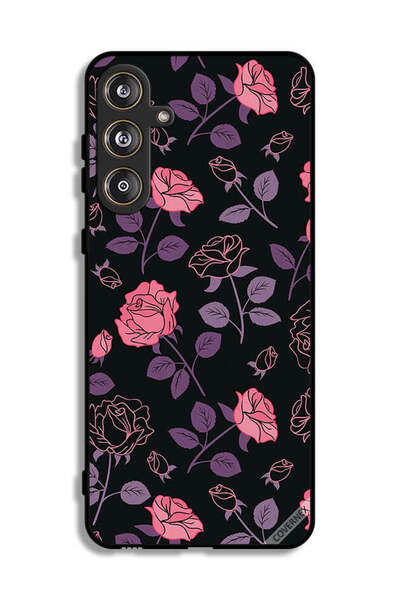 Covernex غطاء حماية لهاتف سامسونج جالاكسي M55 5G، ورود قوطية باستيل