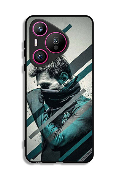 Covernex غطاء حماية لهاتف هواوي بيورا 70 ميسي يخفي وجهه