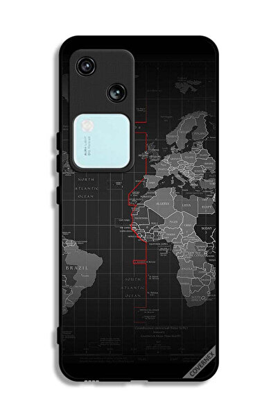 Covernex Vivo V30 5G Protective Case Cover World Map